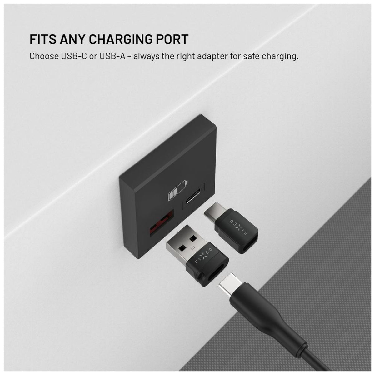 Fixed Data Blocker 2in1, Black
