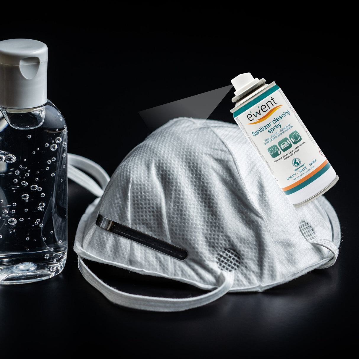 Ewent Spray Desinfectante Moviles-Mascarillas