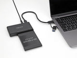 Usb Type-C Konverter Für 1 X M.2 Nvme Ssd + 1 X Sata Ssd   Hdd Mit Klon Funktion