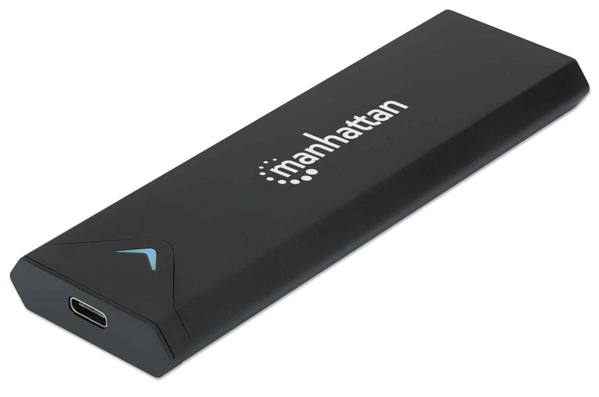 EAN 0766623130530 - Manhattan 130530 caja para disco duro externo Caja externa para unidad de estado sólido (SSD) Negro M.2 imagen 1