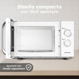 Microondas Grunkel Mwg-25grill 850w Capacidad 25l Funcion Grill Blanco