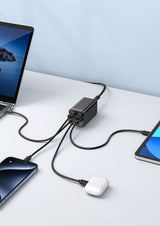 Estuff Es635200 Cargador De Dispositivo Móvil Portátil, Smartphone, Tableta, Universal Negro Corriente Alterna Interior