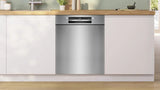 Bosch Home Smu2hts08e Serie 2, Lavavajillas Acero Inoxidable (Cepillado), 60 Cm, Home Connect Smu2hts08e