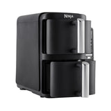 Freidora  Ninja Sl300eu Doble 7,6 L Independiente 2470 W Freidora Baja En Grasa Negro