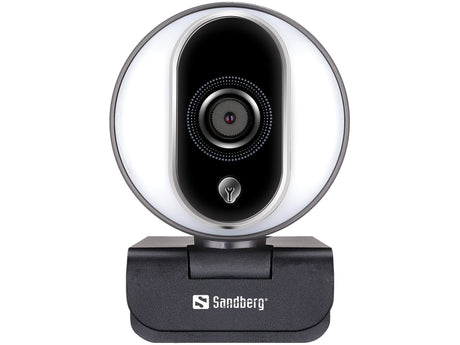 EAN 5705730134128 - Sandberg 134-12 cámara web 2 MP 1920 x 1080 Pixeles USB 2.0 Negro, Plata imagen 2