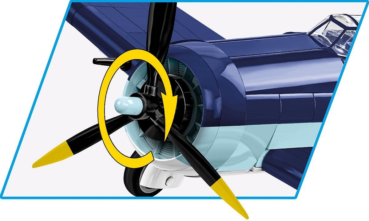 Cobi Blocks Grumman F6f  Hellcat 235 Blocks