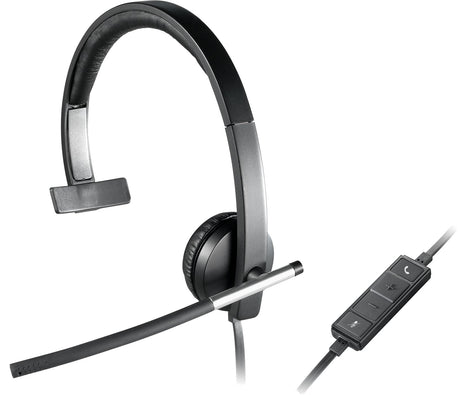 EAN 5099206041189 - Logitech 981-000514 auricular y casco Auriculares Alámbrico Diadema Oficina/Centro de llamadas USB tipo A imagen 2