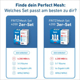 Avm Fritz!Mesh Set 4200 3er-Set