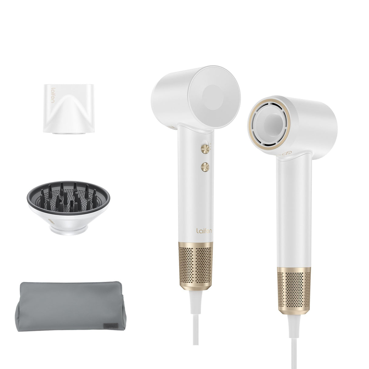 EAN 6973833031203 - Laifen SWIFT SPECIAL Premium secador 1600 W Oro, Blanco imagen 1