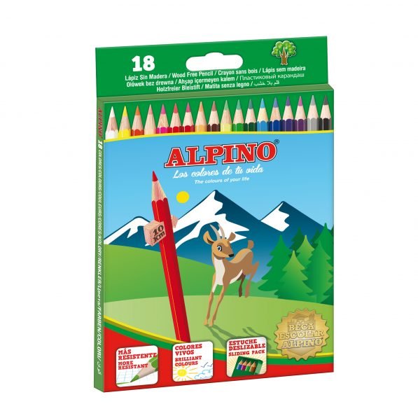 EAN 8413240565123 - Alpino AL010656 lápiz de color Multicolor 18 pieza(s) imagen 1