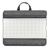 Techly Bamboo Portable Laptop Desk Stand With Padded Base And Tablet Stand