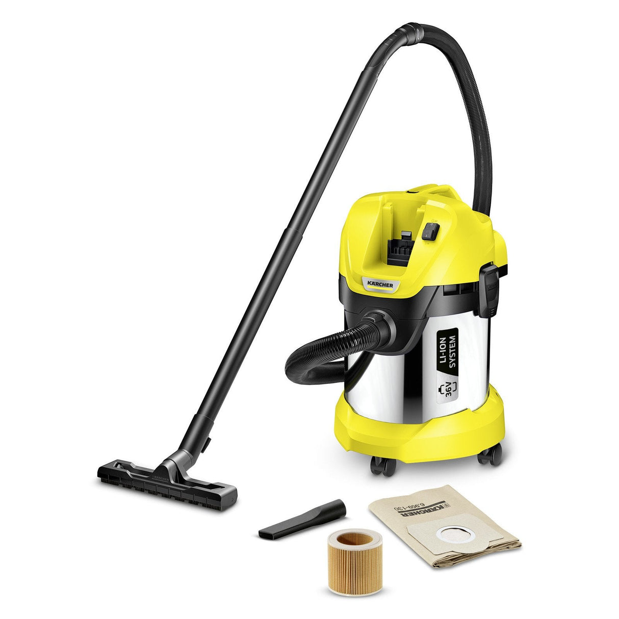 Aspirador Iindustrial Kärcher Wd3 Batería Premium 1.629-950.0