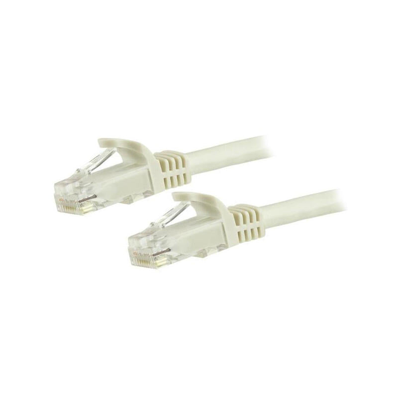 1.5 M Cat6 Cable White         Cabl Snagless - 24 Awg Copper Wire