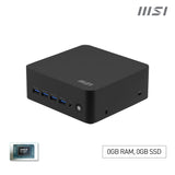 EAN 4711377371094 - MSI Cubi Z AI 8M-006BEU Cubo Negro 8845HS AMD SoC 3,8 GHz Altavoces incorporados imagen 1