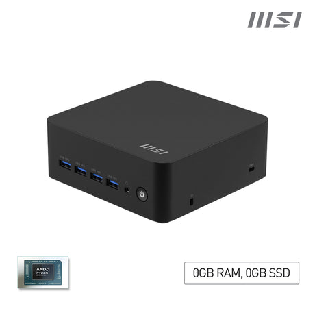 EAN 4711377371094 - MSI Cubi Z AI 8M-006BEU Cubo Negro 8845HS AMD SoC 3,8 GHz Altavoces incorporados imagen 1
