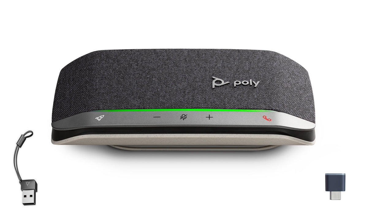 EAN 0198990677170 - HP Poly Sync 20+ Speakerphone USB-C/A Adapter altavoz PC Negro imagen 1