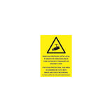 150x200 Cctv Sign