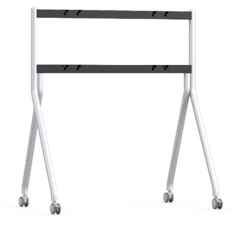 Soporte Rodante Huawei Ideahub Ii, En Blanco - Para Huawei Ideahub S2 65/75/86 Zoll