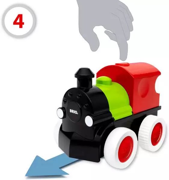 Brio Tren Push & Go Con Vapor 63041100