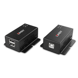 Adap Lindy 50m 2 Port Usb 2.0 Cat. 6 Extender