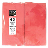 Pronappe Servietten 38,0 X 38,0 Cm Rojo