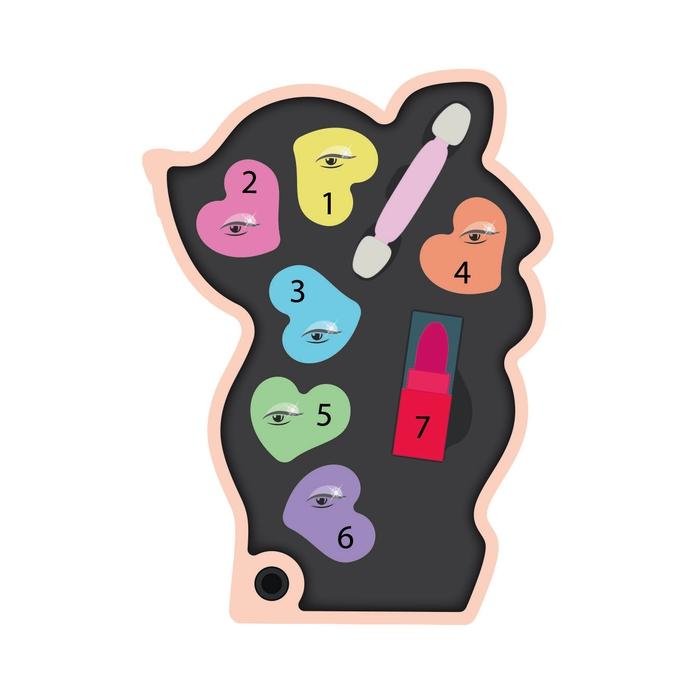 Estuche Maquillaje Cervatillo Lovely Make Up Crazy Chic