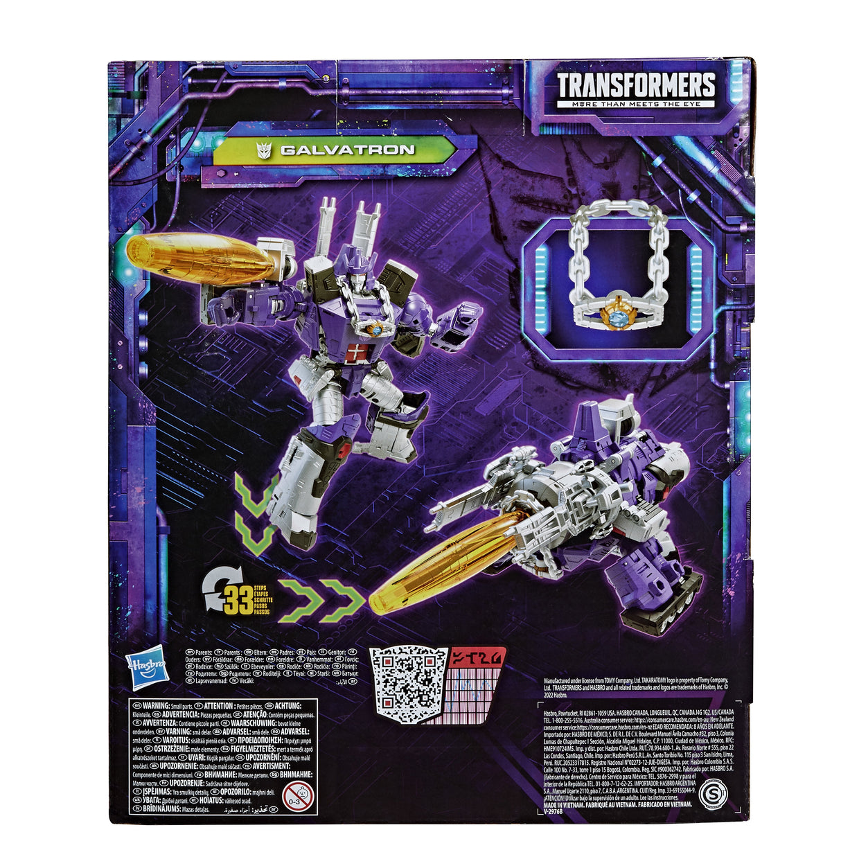 Figura Galvatron Legacy Leader Transformers Generations 20cm