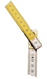 Stanley Massstab Holz, 2m/17mm