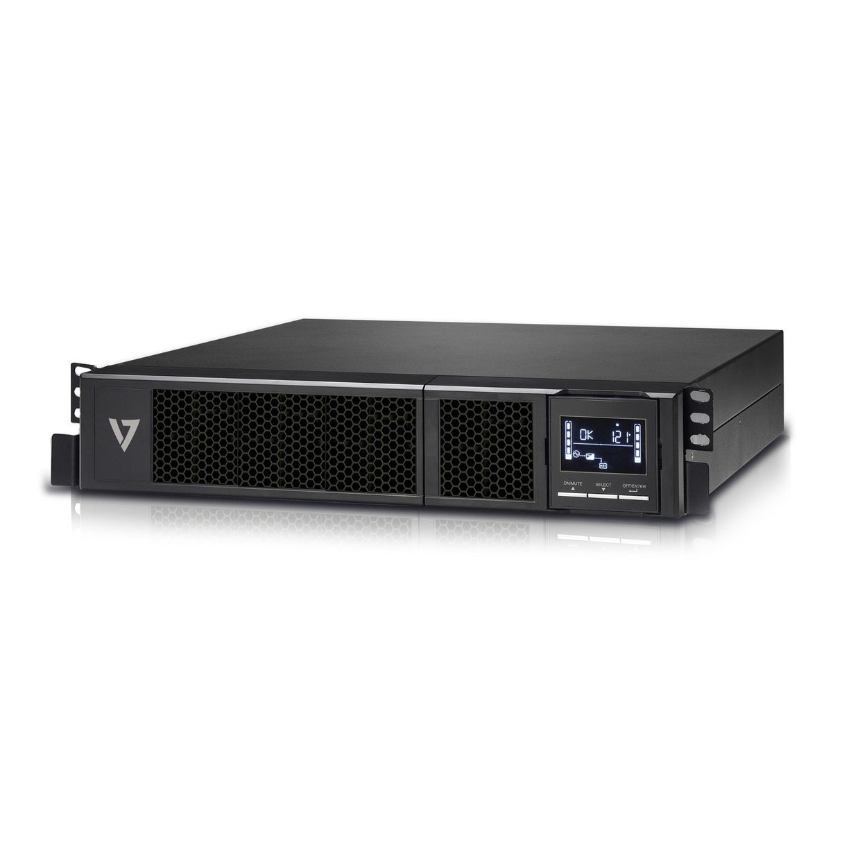 EAN 662919095234 - V7 UPS1RM2U3000-1E sistema de alimentación ininterrumpida (UPS) Línea interactiva 3 kVA 2700 W imagen 1