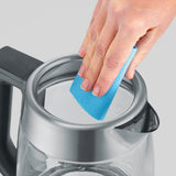 Tetera De Cristal Severin Deluxe Wk 3480 Acero Inoxidable/Transparente, 1,7 Litros 4008146045196