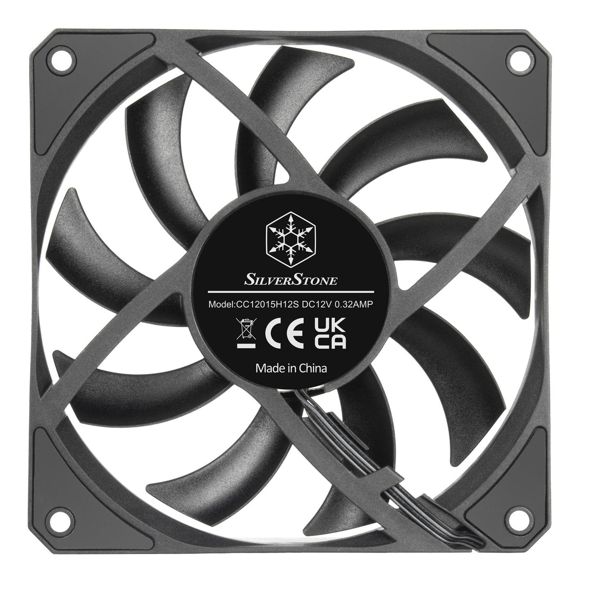 Ventilador De Caja Silverstone Silvstone Sst-As120b