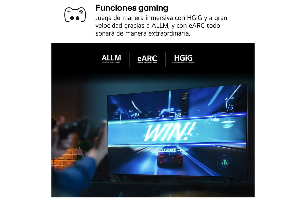 Lg 65ut81006la 65" 4k Ultra Hd Smart Tv Wifi Negro - Televisor