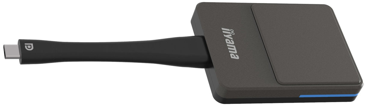 Iiyama Wp D002c Adaptador Smart Tv Usb 4k Ultra Hd Negro, Plata