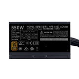 EAN 4719512104071 - Cooler Master MWE 550 Bronze 230V V2 unidad de fuente de alimentación 550 W 24-pin ATX ATX Negro imagen 3