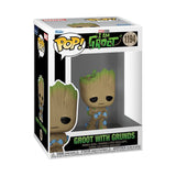 Funko Pop Marvel Guardianes De La Galaxia Groot With Grunds 70652