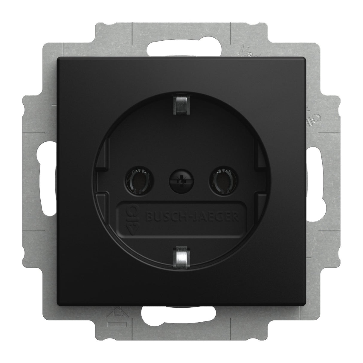 EAN 4011395360491 - Busch-Jaeger 2CKA002011A6341 placa de pared y cubierta de interruptor Negro imagen 1