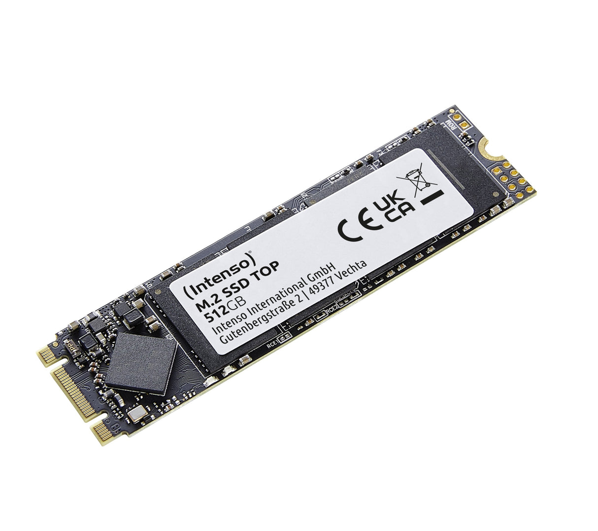 Disco Ssd Intenso M.2 512gb Sata3 520/420mbs 3832450
