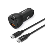 Philips Car Charger 36w With 1 Usb-A + Usb C