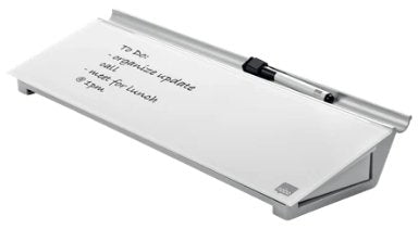 Nobo Diamond Memoboard Schreibtisch 460x60x150mm Brillant Blanco