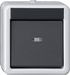 Gira 515130 Taster Ba 1fach 1 Punkt Wg Ap Grau