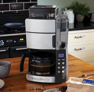 EAN 5038061101775 - Russell Hobbs Grind and Brew Glass Carafe Totalmente automática Cafetera de filtro 1,25 L imagen 4