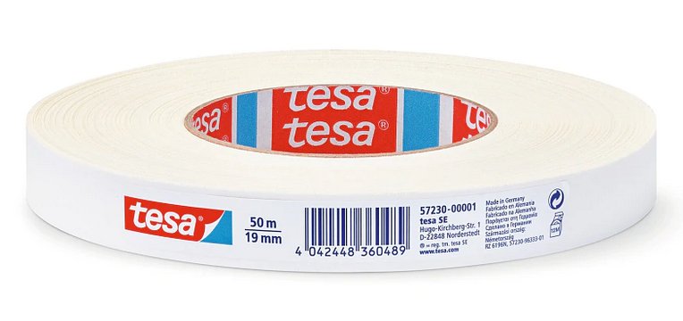 Tesa Gewebebänder 19 Mm X 50 M Blanco
