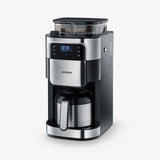 Cafetera  Severin Ka 4814 Combinada Molinillo Integrado, 1000 W, Negro, Acero Inoxidable