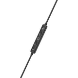 Auricular Intrauditivo Usb-C Hama Classy Microfono Cable 1.2m Color Negro
