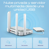 EAN 4897082922537 - Keenetic Titan (KN-1812) router inalámbrico 10 Gigabit Ethernet Doble banda (2,4 GHz / 5 GHz) Blanco imagen 7