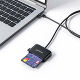 Manhattan Usb 2.0 Tipo-C Lector De Tarjetas Smartcard- Microsdxc