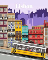 Ravensburger Creart - Colorida Lisboa, Pintura 25522