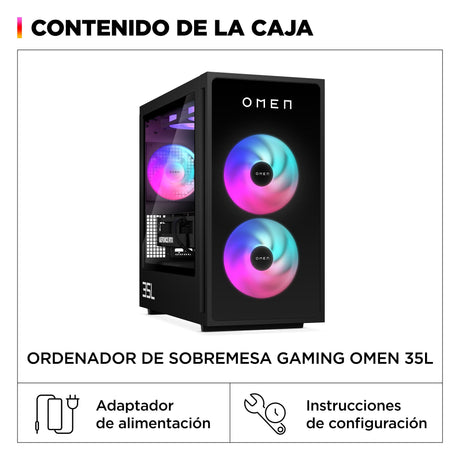 EAN 0199251297083 - HP OMEN 35L Gaming Desktop GT16-0056ns PC Intel® Core™ i7 i7-14700F 16 GB DDR5-SDRAM 1 TB SSD NVIDIA GeFo imagen 4