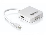 Adaptador Mini Displayport Macho A Displayport / Hdmi / Dvi 24+1 Pin