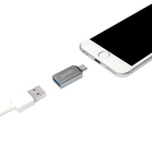 Logilink - Adaptador Usb-C -> Usb 3.0 H, Silver